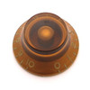 Bell Knob w/ Fine Splines-Amber