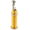 Gold Switchcraft 1/4" Stereo Long Reach Jack Rear