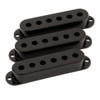 Fender Stratocaster Single Coil Pickup Covers-Black