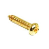 Tuning Key & Truss Rod Cover Mounting Screw-Small/Gold