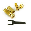 TonePros Locking USA Studs & Anchors-Gold