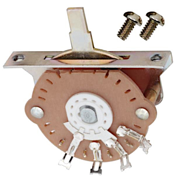 3 Way Guitar Lever Switch Oak Grigsby