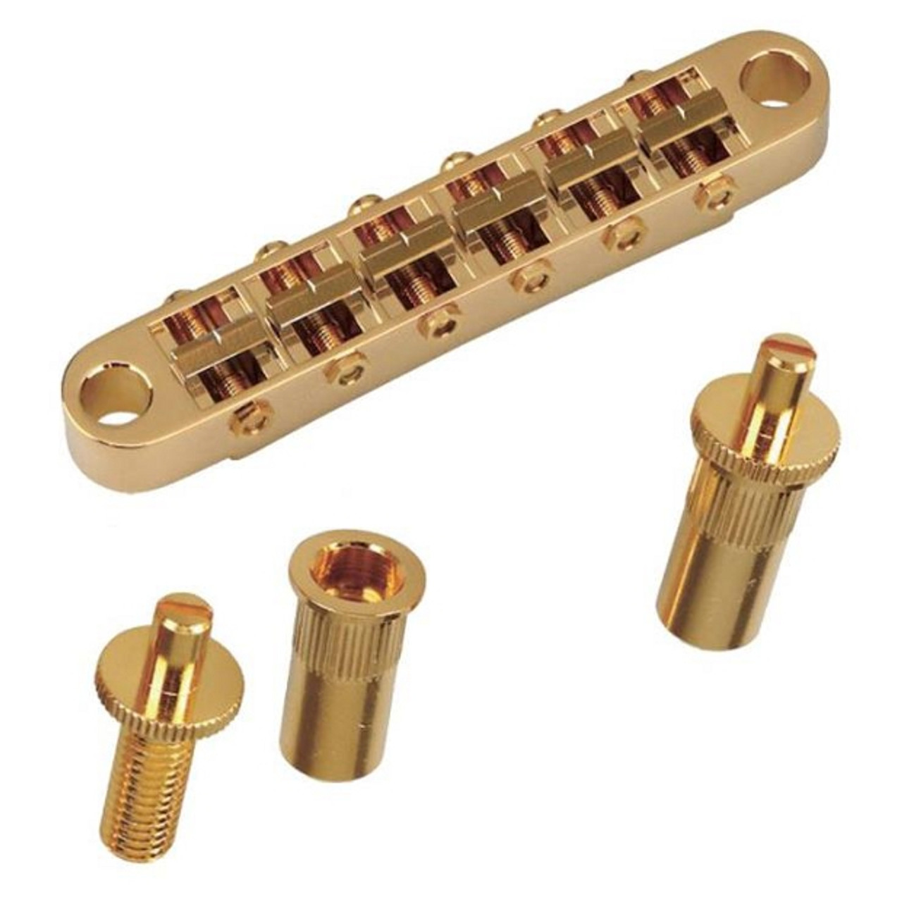 Gotoh GE103B-T Tunematic Guitar Bridge-Gold