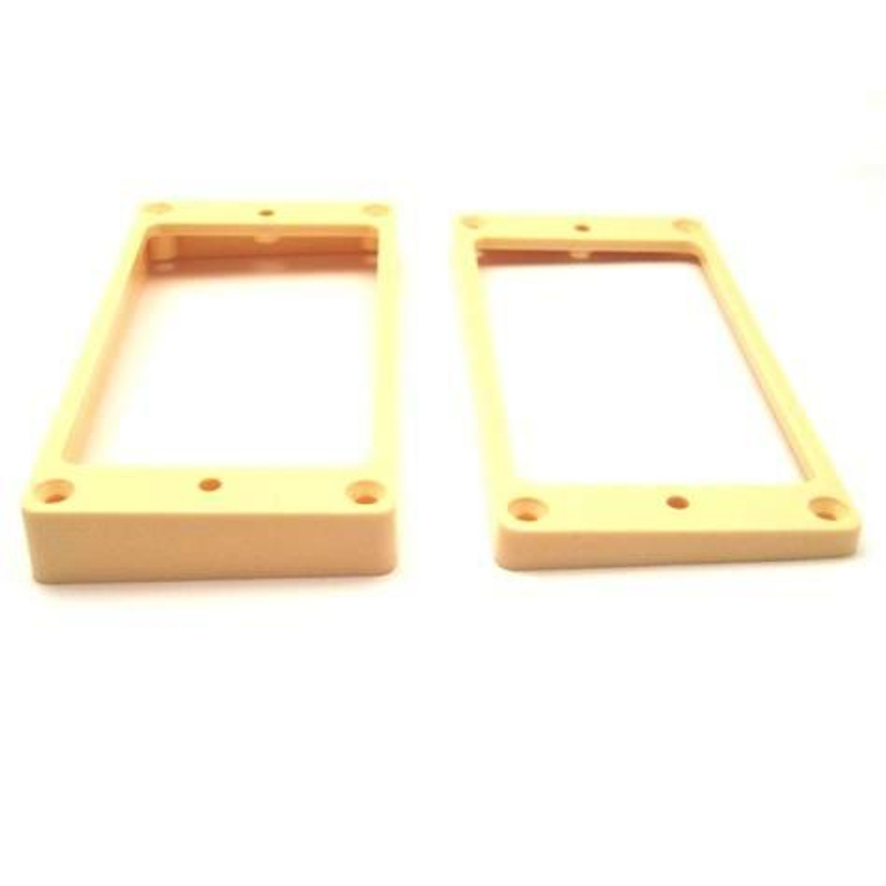 Humbucker Ring Set-Tapered w/ Curved Bottoms-Cream Side