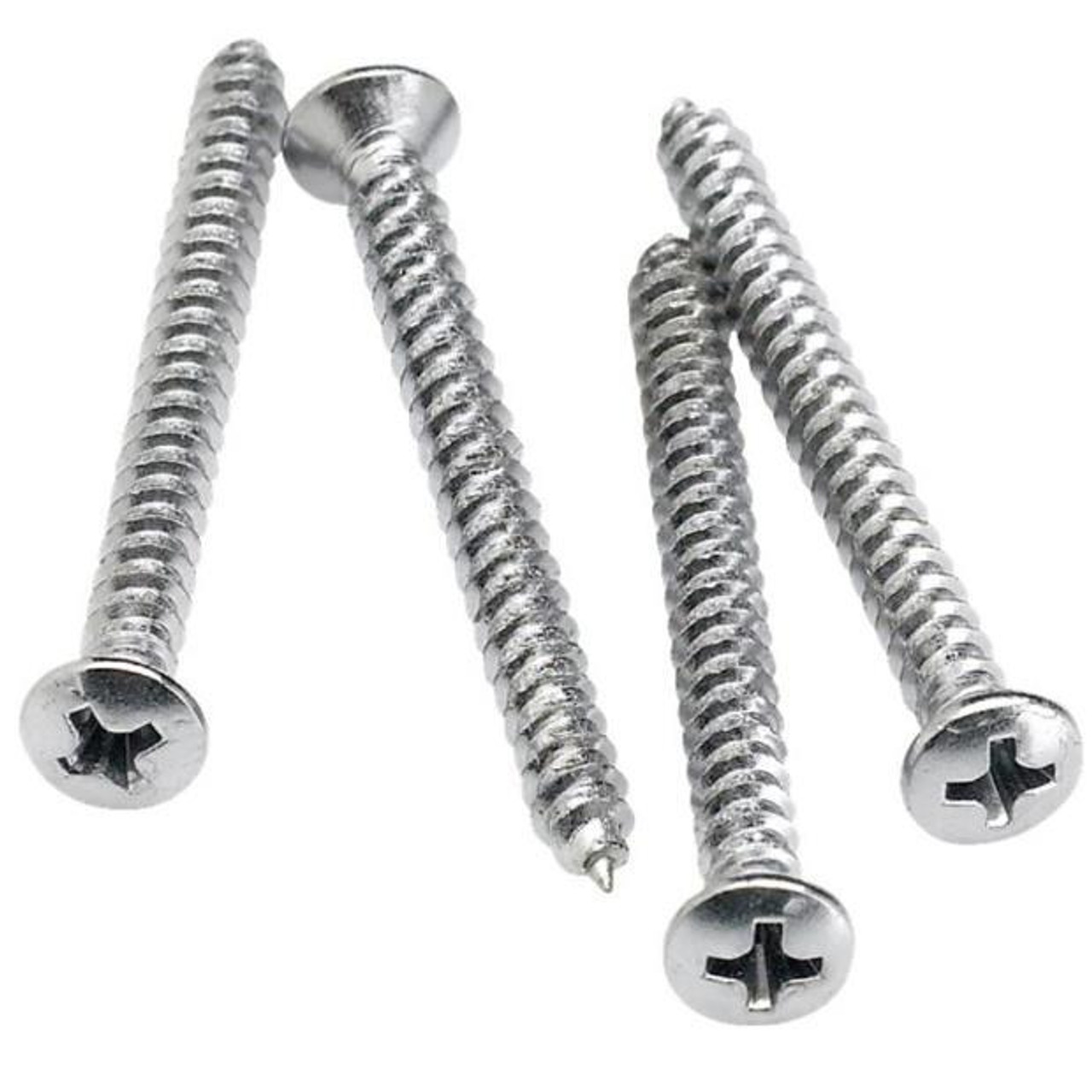 Original Fender Guitar & Bass Neck Mounting Screws-Chrome