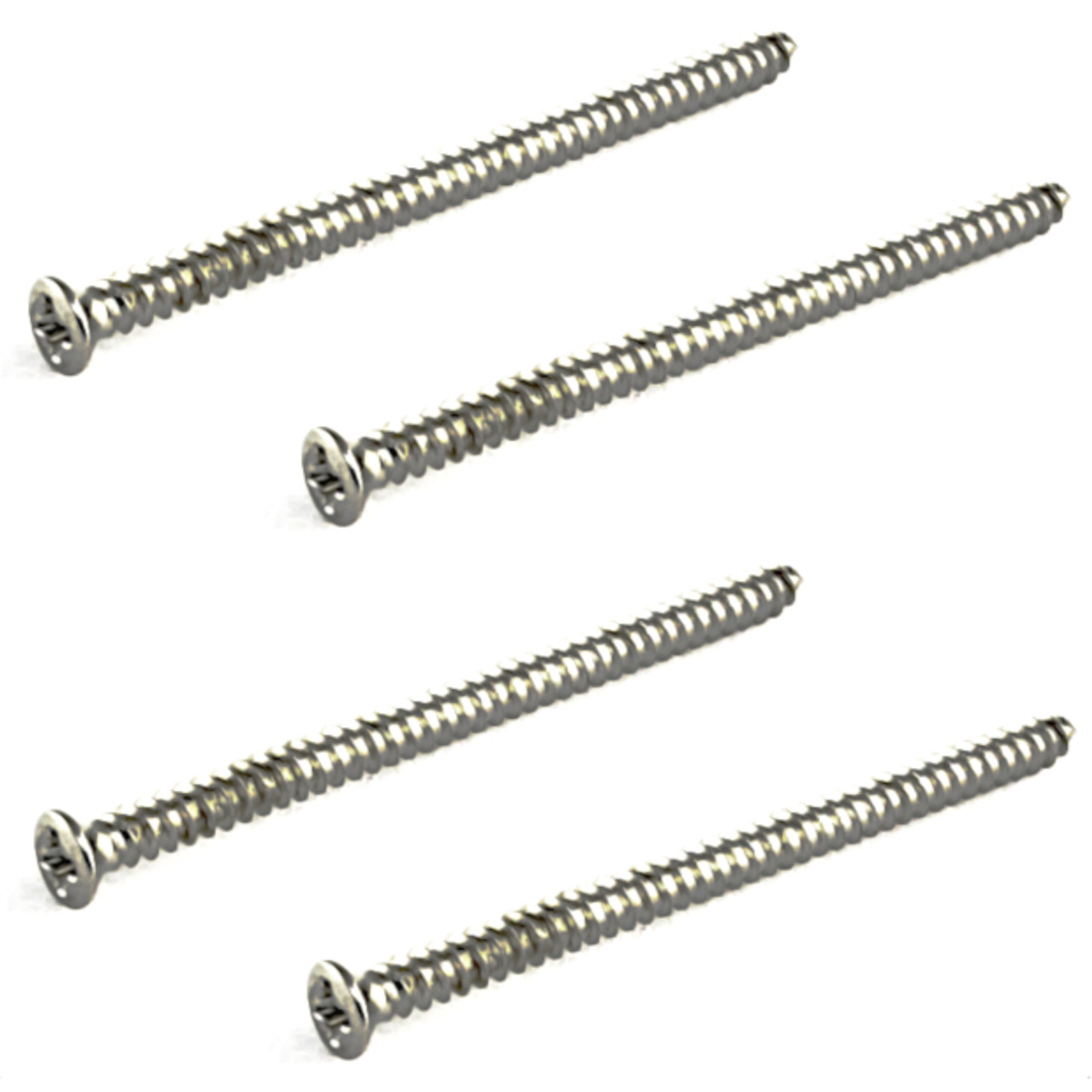 Guitar & Bass Soap bar Pickup Mounting Screws-Nickel