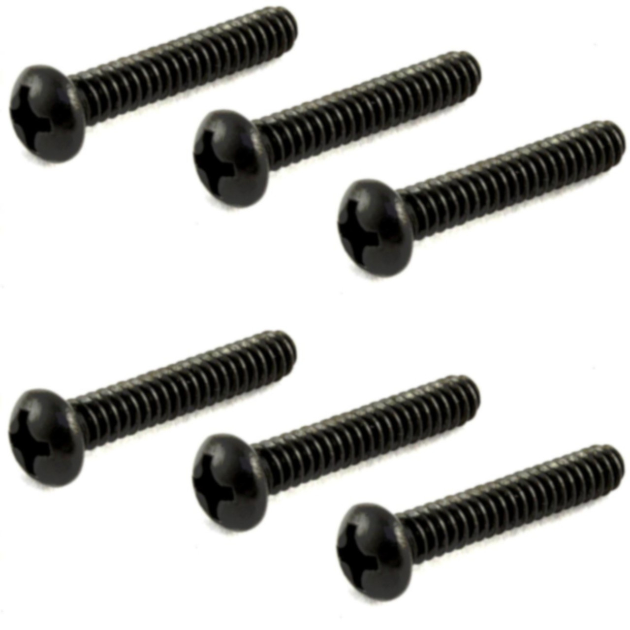Single Coil Pickup Amp Selector Switch Screws 6 Black