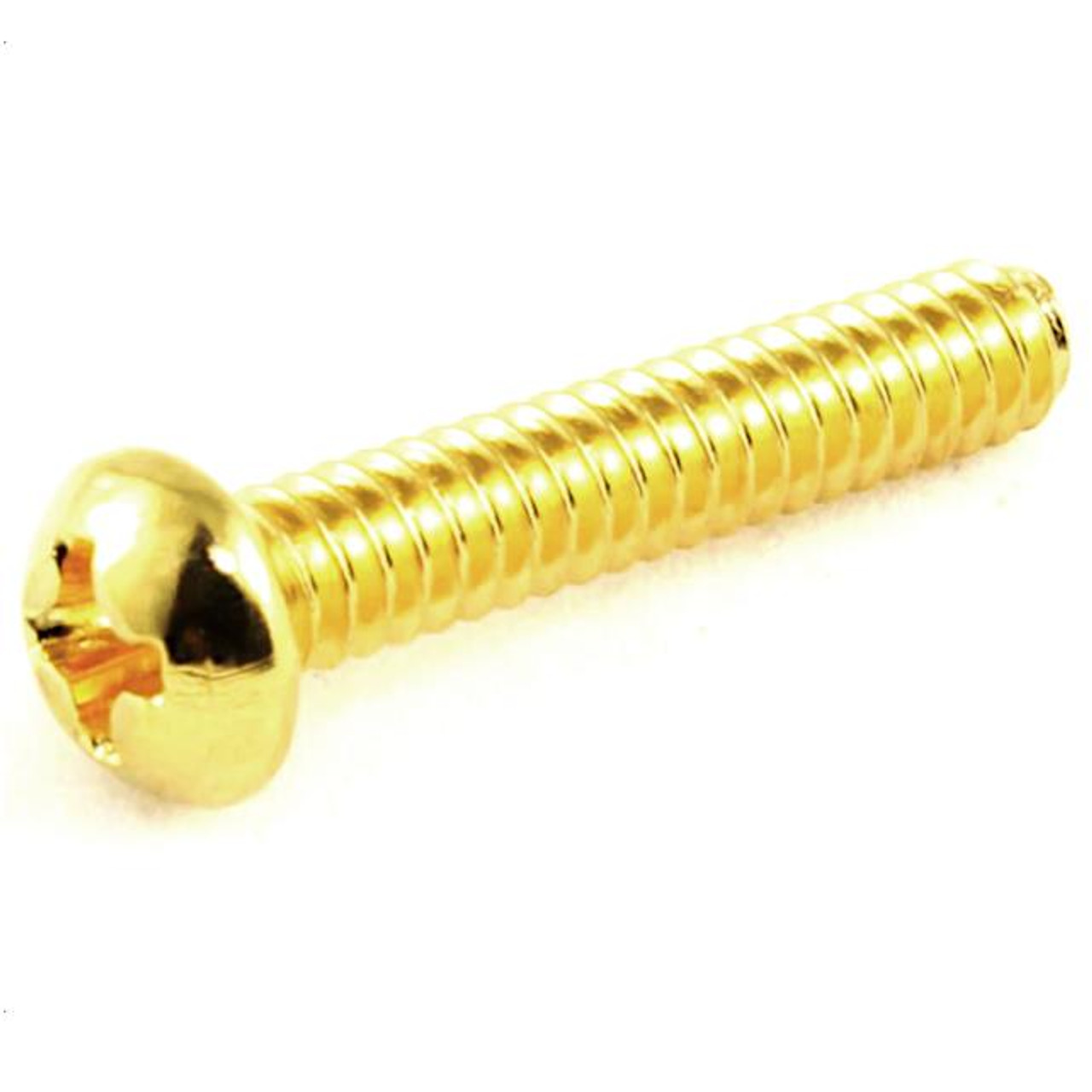 Single Coil Pickup & Selector Switch Screws (6) Gold