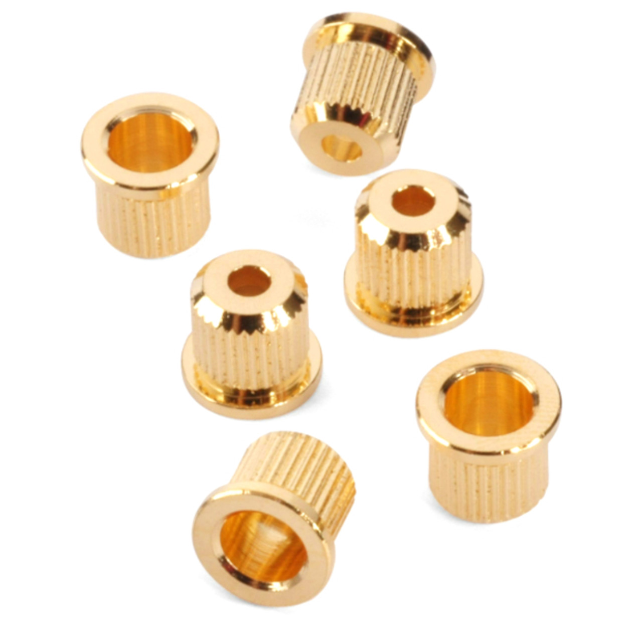 Guitar Rear String Ferrules-Gold