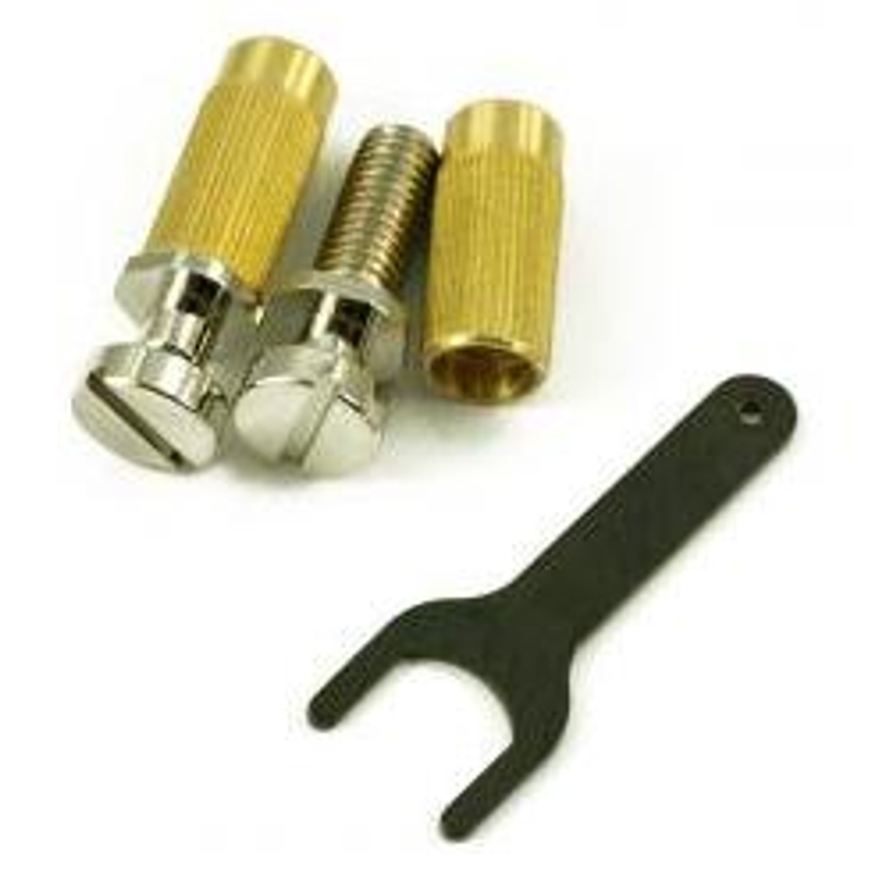 TonePros Locking USA Studs & Anchors-Nickel