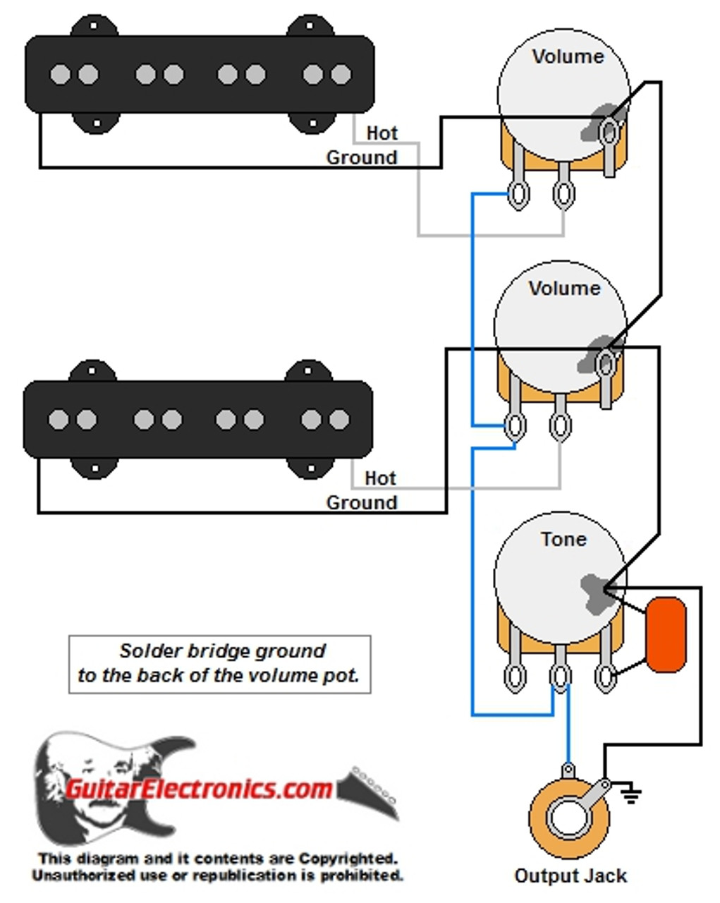 fender bass electronics