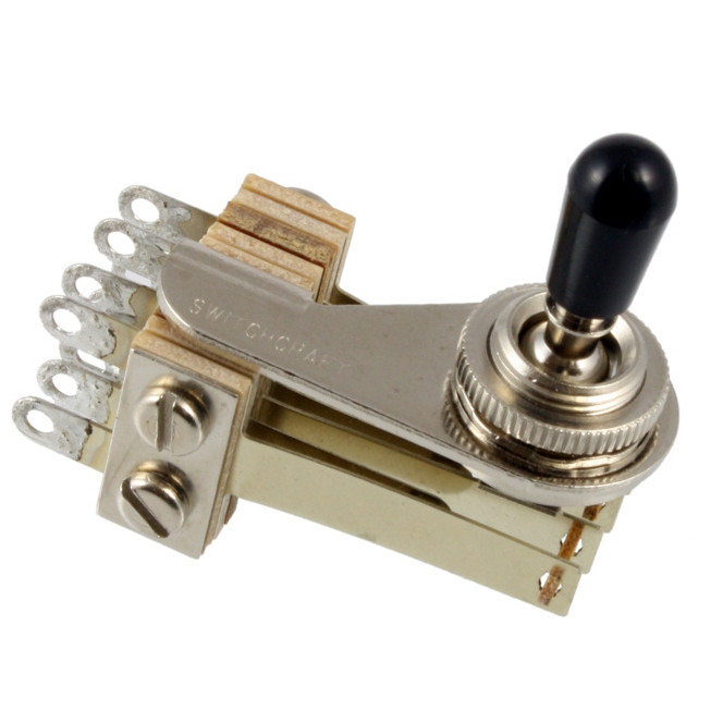 Switchcraft 3 Way Right Angle Double Neck Toggle Switch