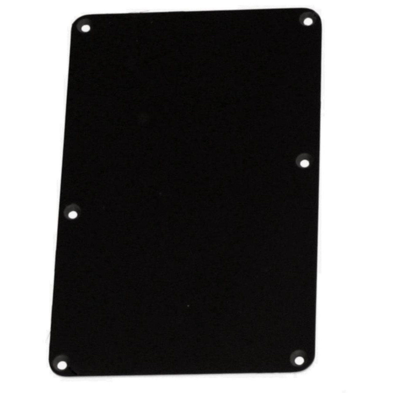 Tremolo Spring Cavity Cover Plate-1Ply Black