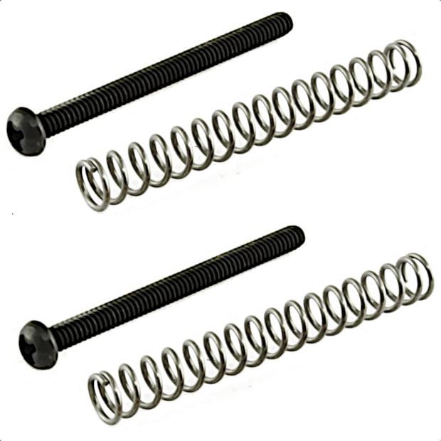 Guitar Humbucker Pickup Screws In Chrome, Black, Or Gold. 30mm X 3mm - Foto 10