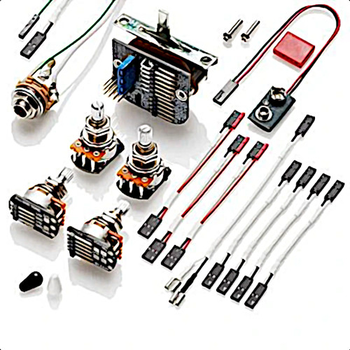 EMG 3 Pickup Solderless Electronics Conversion Kit