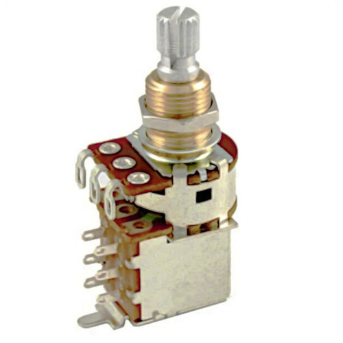 Bourns 500K Audio Guitar Pot w/ Push-Pull Switch