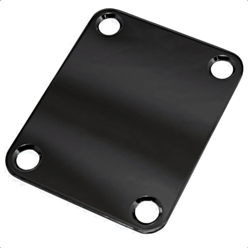 Guitar & Bass Neck Mounting Plate-Black
