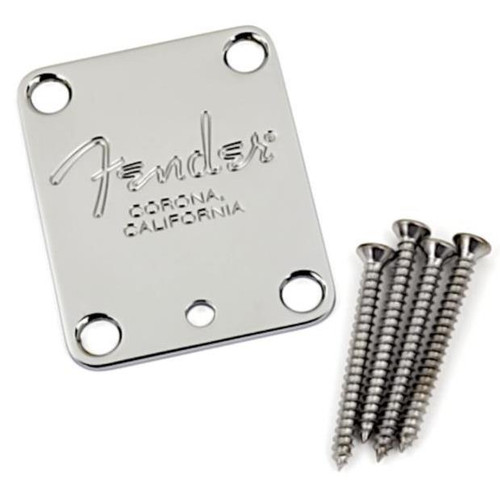 Fender Corona CA Neck Plate w/ Adjust Hole