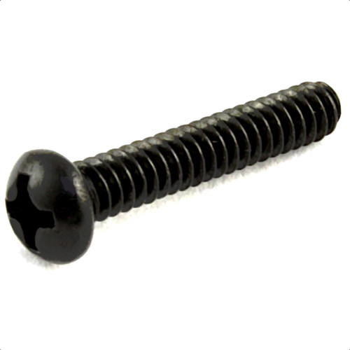 Single Coil Pickup & Selector Switch Screws (6) Black