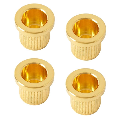 Bass Guitar String Ferrules (4) Gold