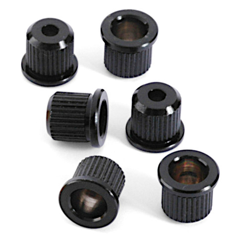 Guitar Rear String Ferrules-Black