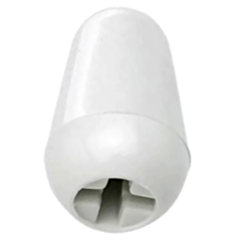 White Strat Style USA Lever Switch Tip-Bottom