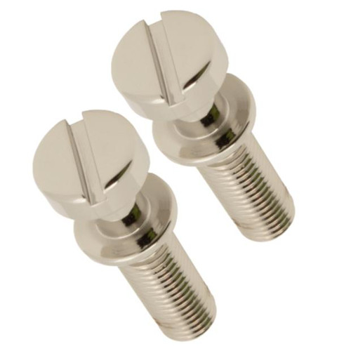 Steel Stop Tailpiece Studs For USA Gibson (2) Nickel