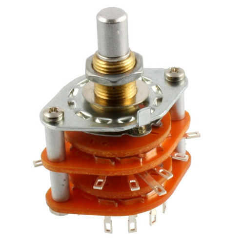 6-Way Rotary Pickup Selector Switch