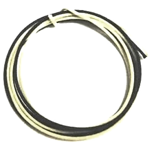 Cloth Covered  Vintage Style Stranded Guitar Wire-Black and White