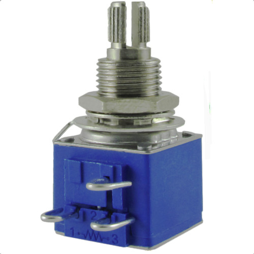 Bourns 250K Audio Taper Vintage Blue 82 Series Sealed Pot