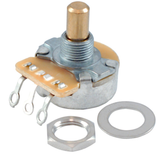 Fender 1Meg Audio Taper Volume & Tone Control-Solid Shaft