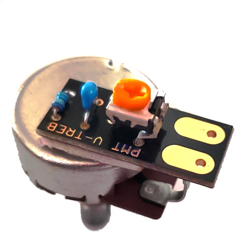 Bourns 500K Audio Guitar Volume Pot w/ Variable Treble Bleed Circuit