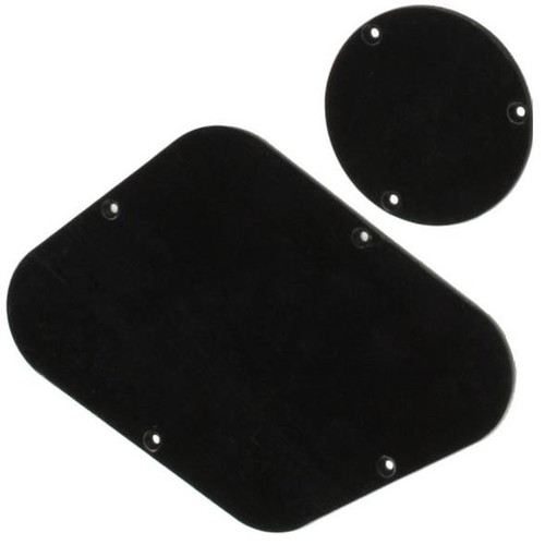 Les Paul Back Plate & Switch Cover Set-Black