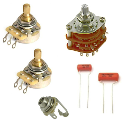 Electric guitar electronics kit clearance