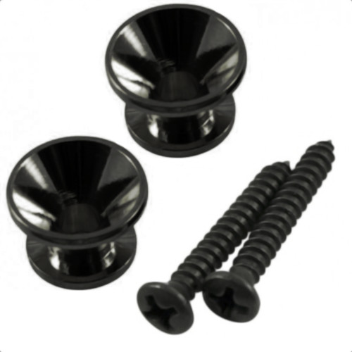 Traditional Strap Button Set for Guitar and Bass