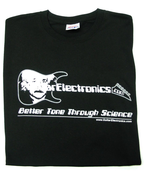 Guitar Electronics Einstein Logo T-Shirt FRONT