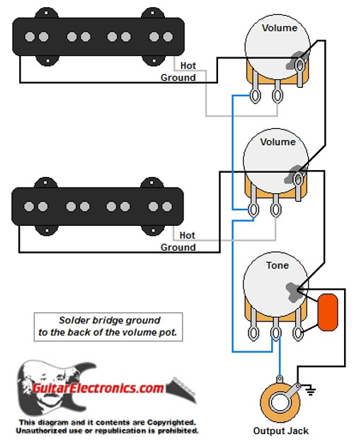 IRH Fender Squier Jazz Bass Wiring Diagram ZIP Download