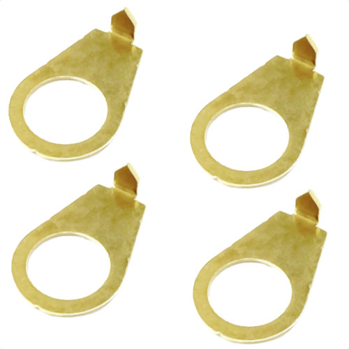 Pointer Washers for Volume & Tone Controls (4) Gold 