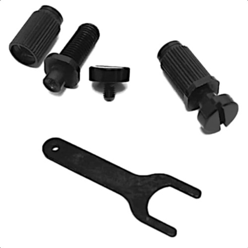 TonePros Locking Metric Studs & Anchors-Black