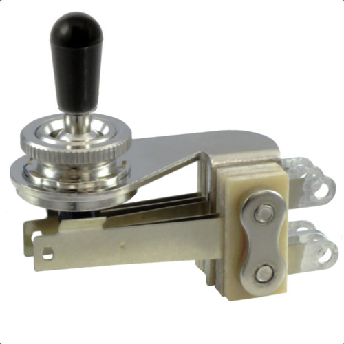 Switchcraft 3-Way Right Angle Toggle Switch For 3 Pickup Guitars