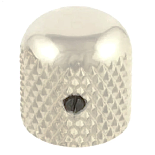 Dome Knob for Guitar & Bass-Nickel