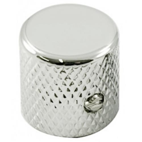 Metal Barrel Knob for Guitar & Bass-Chrome