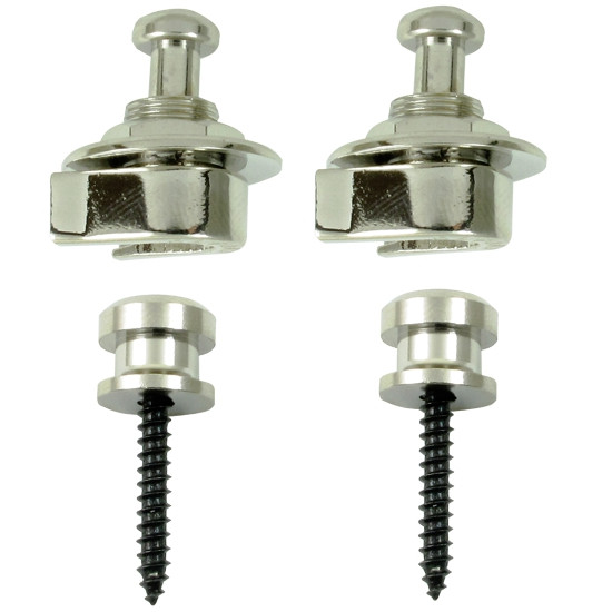 Grover Strap Lock System-Nickel