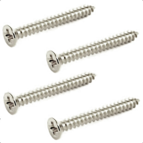 Humbucker Ring Mounting Screws/Long-Nickel