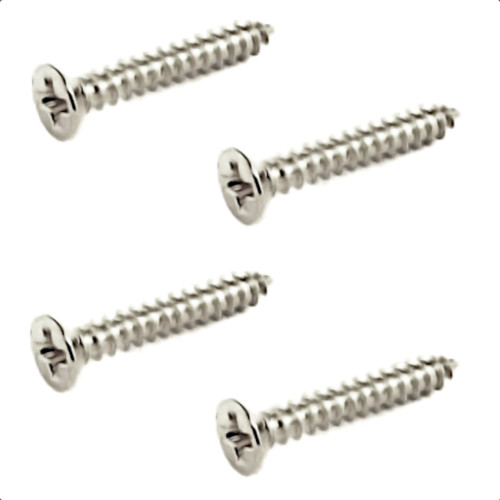 Humbucker Ring Mounting Screws/Short-Nickel