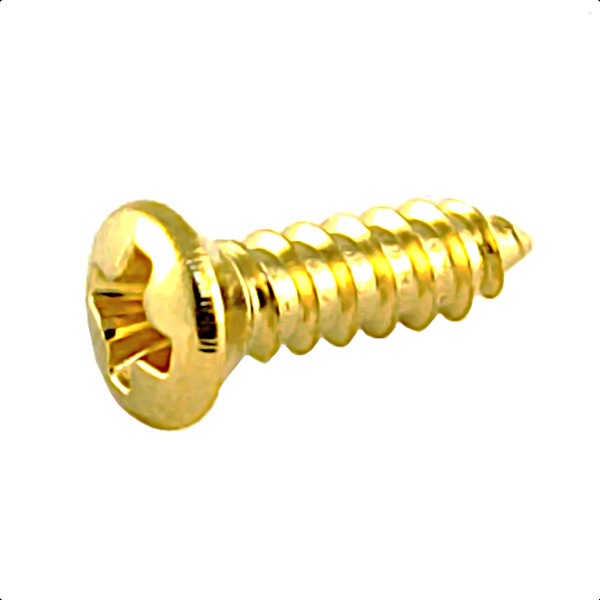 

 pickgurd and cover plate screws (pack of 24) with Phillips head (#3 x 3/8"). Smaller size used on Gibson and other pickguards and control plates.