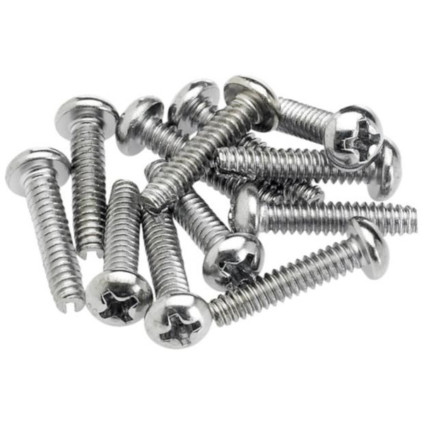 Original Fender Guitar Pickup & Switch Screws-Chrome