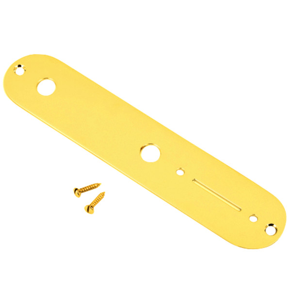 Original Fender Telecaster Control Plate For Tele Style Guitars-Gold