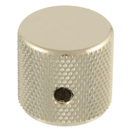Metal Barrel Knob for Guitar & Bass-Nickel