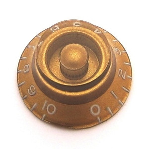 Bell Knob w/ Fine Splines-Gold